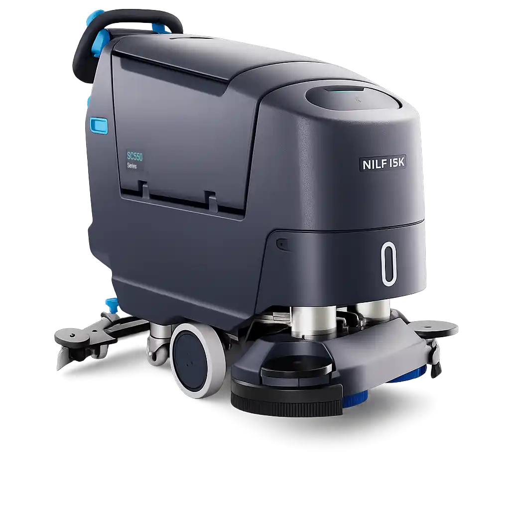 Fregadora Nilfisk disponible para alquiler en Cádiz